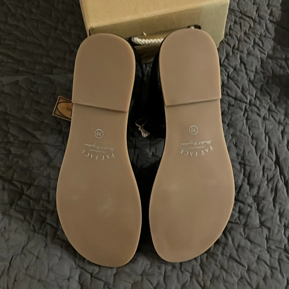 Fat Face Ellen Buckle Strap Black Sandals - Picture 7 of 7